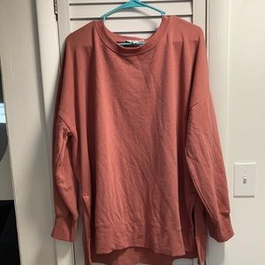 Plus Size Mauve Olive+Oak Sweatshirt